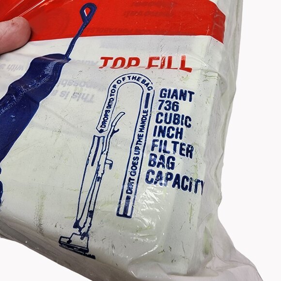 Oreck PK20008DW 16 Hypo Allergenic Filter Bags for XL Upright Vacuums - Picture 3 of 5